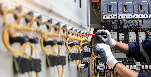 Professional Electrician technician working in Westville, OK